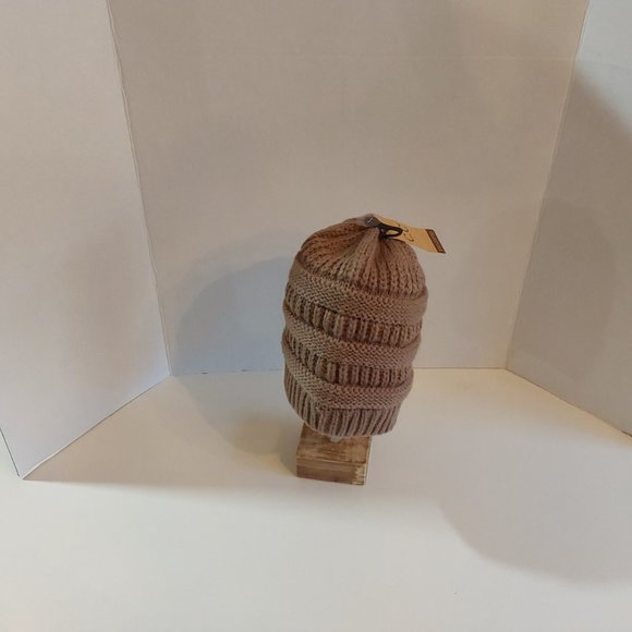 CC Beenie Taupe Size One Size Fits All - Picture 4 of 8